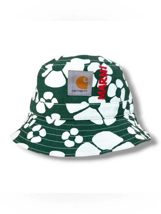 Marni Other - Marni x Carhartt WIP Floral Print Bucket Hat Green/White Size M-L